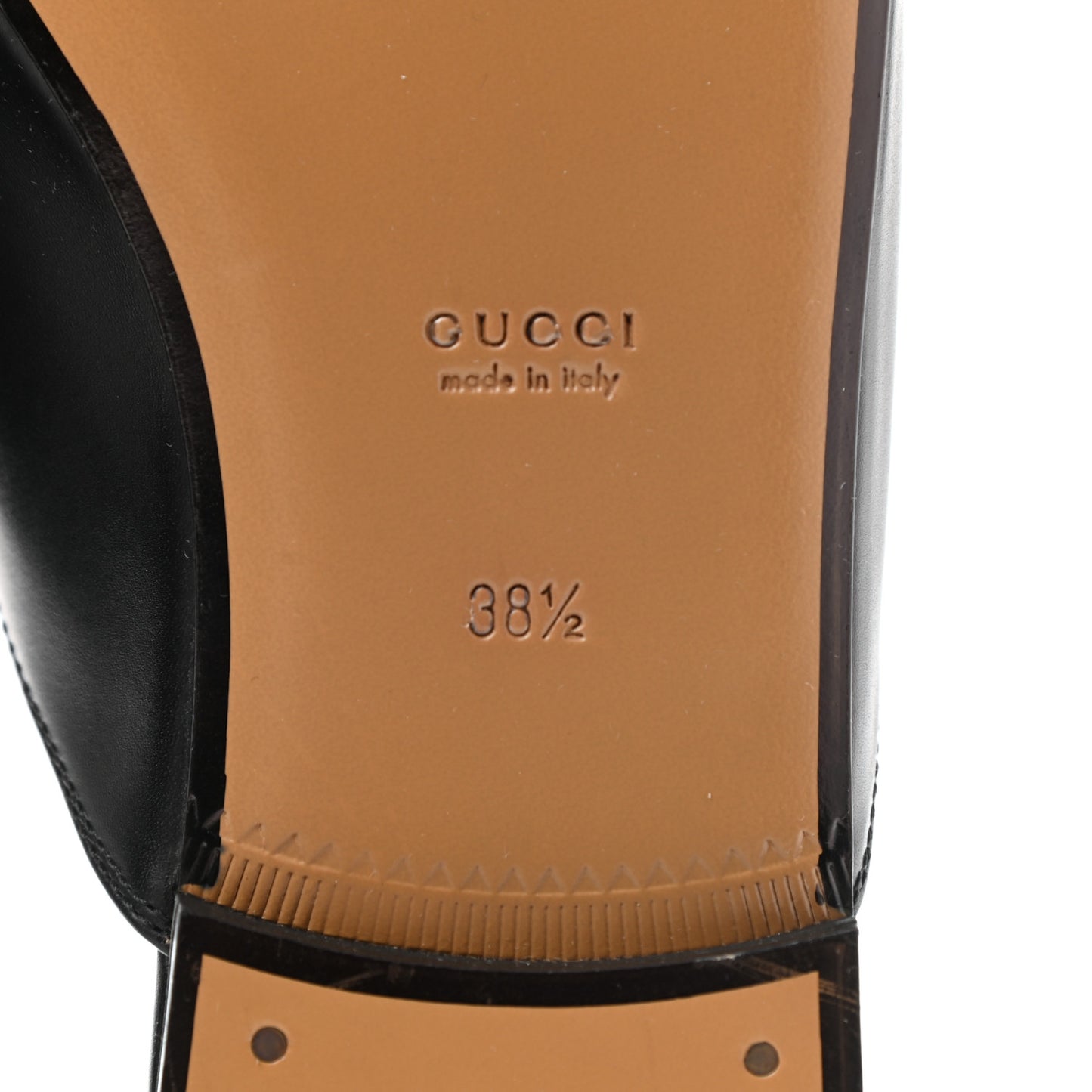 Calfskin Womens Princetown Slippers 38.5 Black