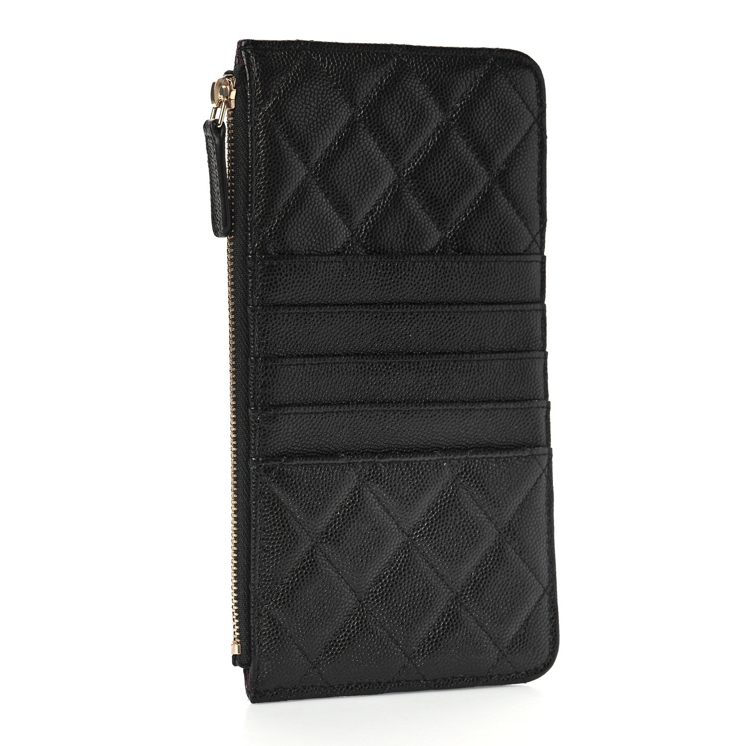 Chanel Caviar Quilted Classic iPhone Pouch Black 2 of 8