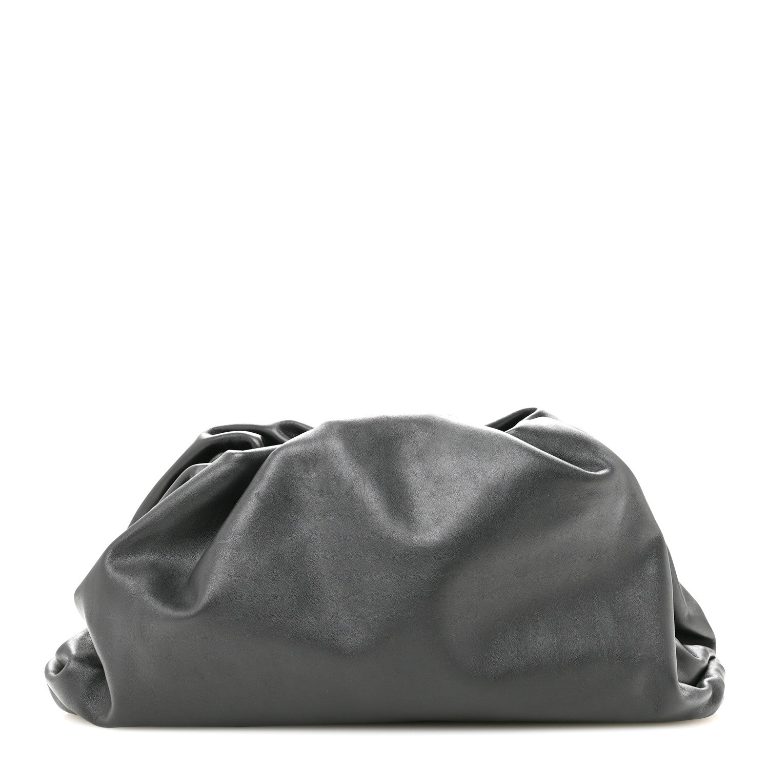 Bottega Veneta Smooth Butter Calf The Pouch Oversized Clutch Black 1 of 10