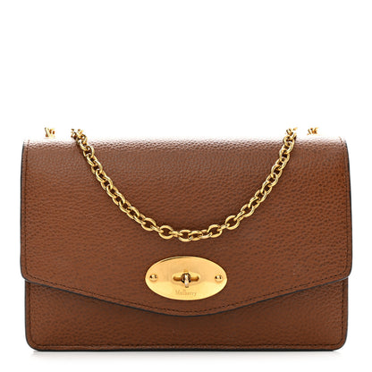 Mulberry Small Classic Grain Calfskin Small Darley Oak 1 of 9