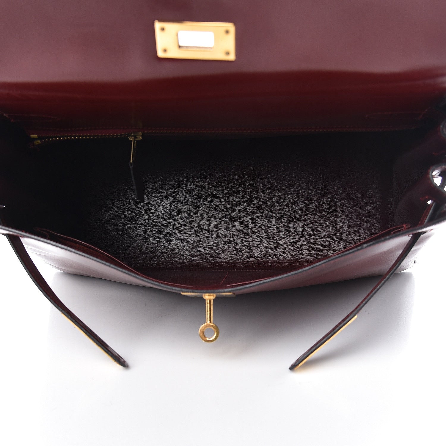 Hermes Box Kelly Retourne 32 Rouge H 7 of 38