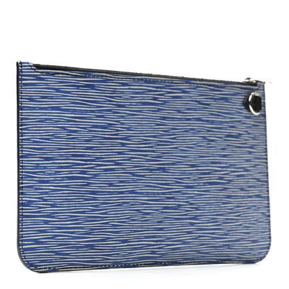 Louis Vuitton Epi Neverfull Pochette MM Denim Light 2 of 6