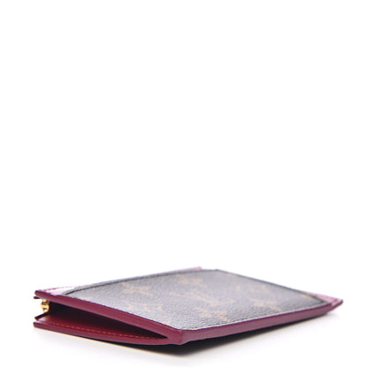 Louis Vuitton Monogram Zipped Card Holder Fuchsia 4 of 6