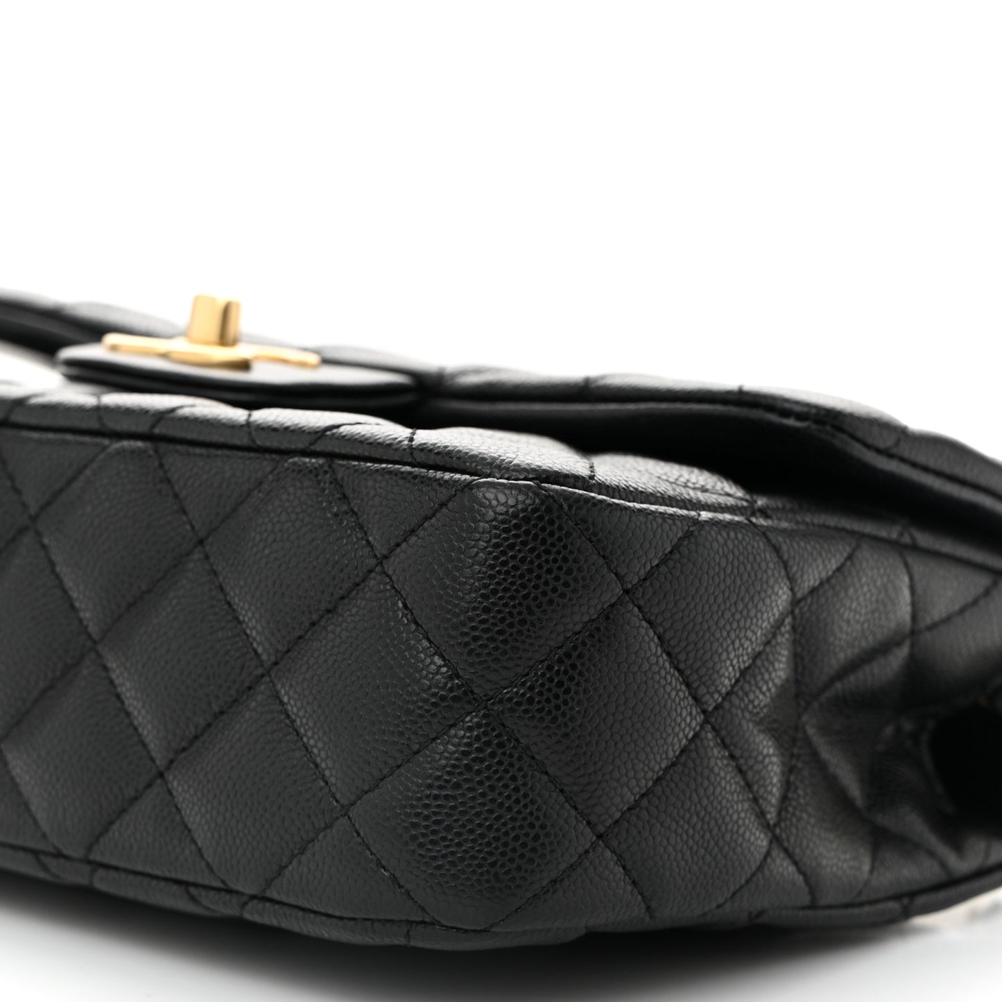 Caviar Quilted Small Handy CC Flap Black