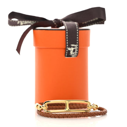 Hermes Swift Roulis Double Tour Bracelet T1 Gold 4 of 4