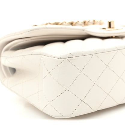 Chanel Caviar Quilted Small Double Flap White 9 of 11