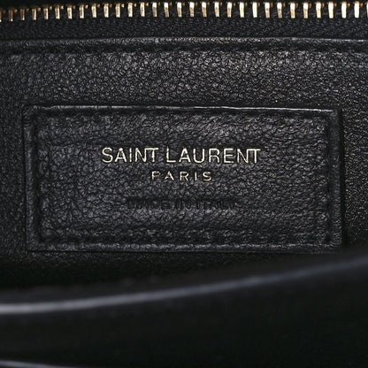 Saint Laurent Patent Turtle Embossed Monogram Cassandra Clasp Bag Rouge Legion 5 of 8
