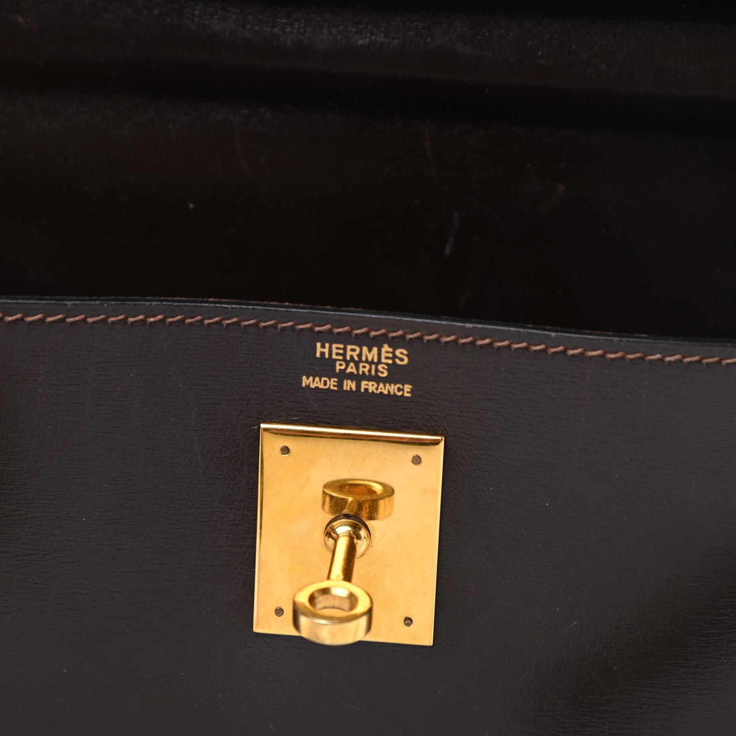Hermes Box Kelly Sellier 32 Chocolate 5 of 24
