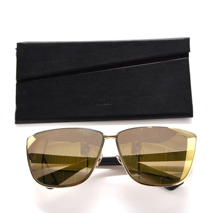 Christian Dior Metal Mirrored Futurist Sunglasses Gold 8 of 8