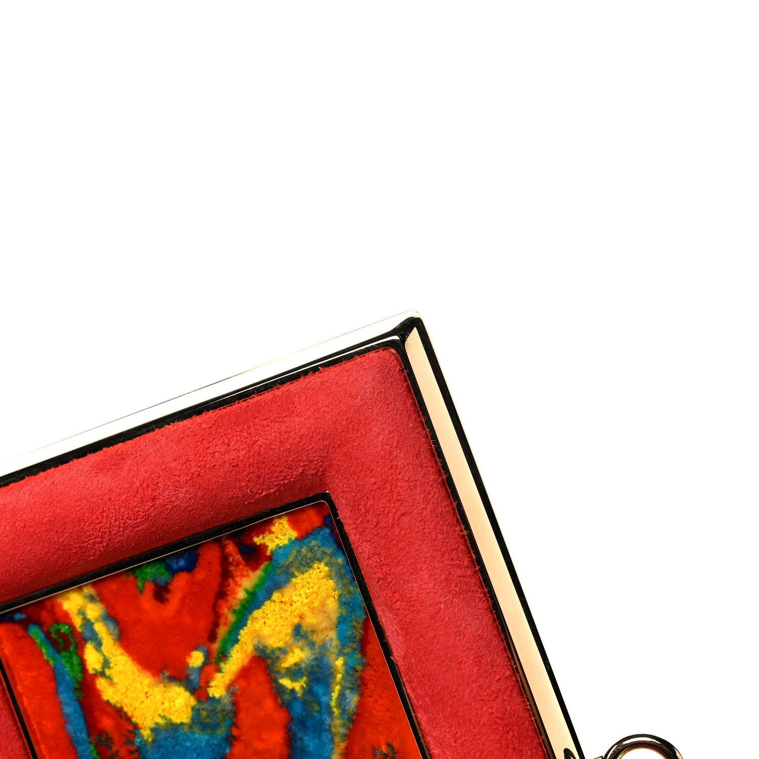 Fendi Velvet Marble Medium Fendi First Rosso Multicolor 9 of 10