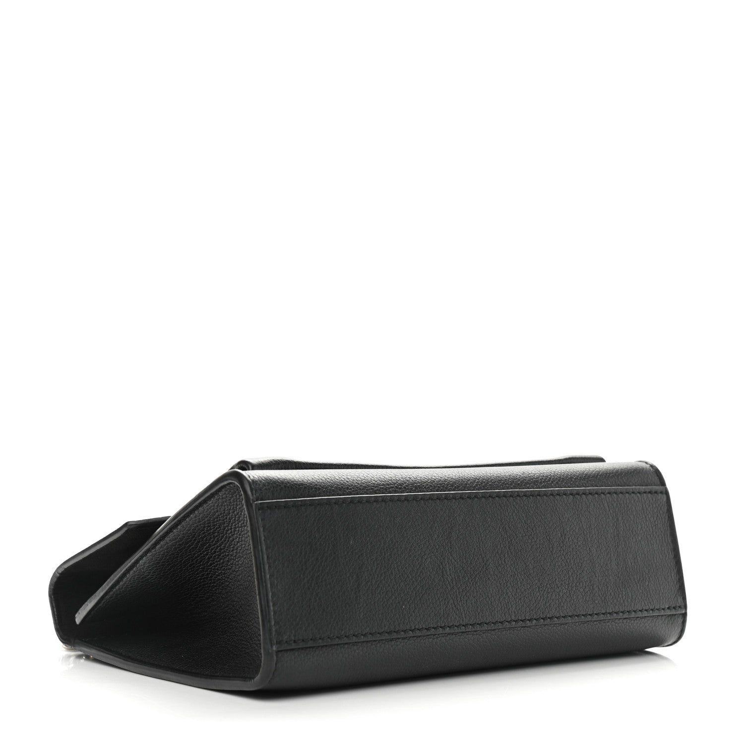 Louis Vuitton Soft Calfskin Mylockme Chain Bag BB Black 4 of 8