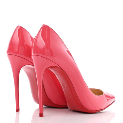 Christian Louboutin Patent Pigalle Follies 100 Pumps 36 Pinky 5 of 8