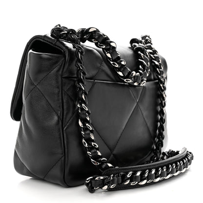 Chanel Lambskin Quilted Medium Chanel 19 Flap So Black 3 of 10