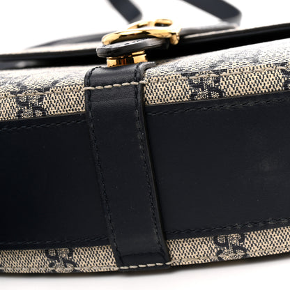 Gucci GG Supreme Monogram Small Messenger Shoulder Bag Beige Blue Navy 23 of 23