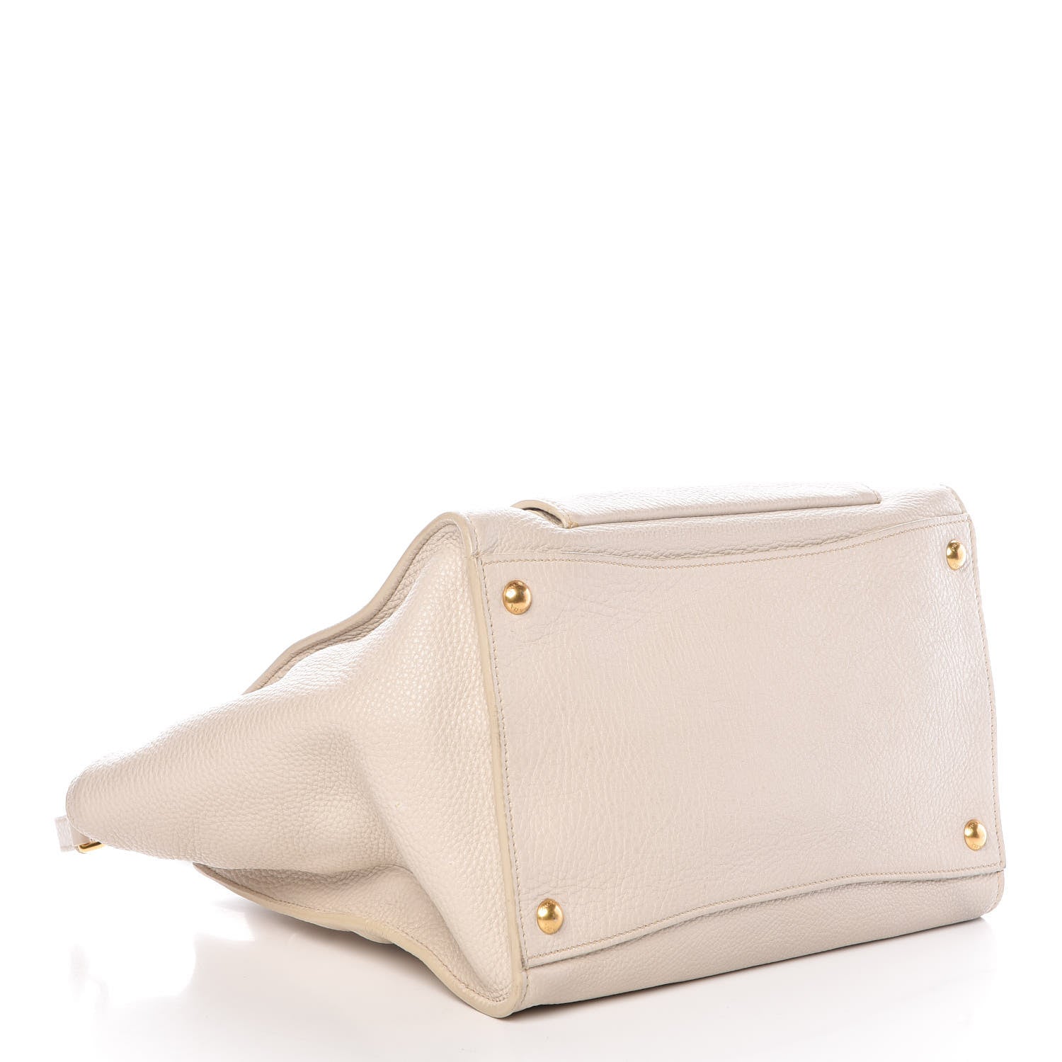 Prada Vitello Daino Shopping Tote White 5 of 20