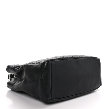 Chanel Caviar Quilted Grand Shopping Tote GST Black 4 of 12