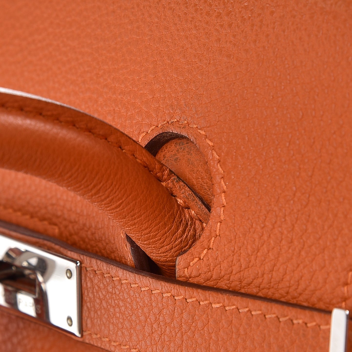 Togo Birkin 35 Orange