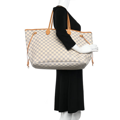 Louis Vuitton Damier Azur Neverfull GM 2 of 16