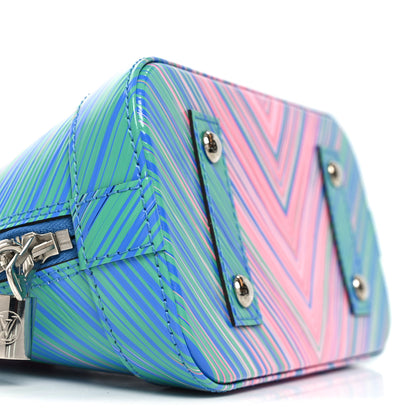 Louis Vuitton Epi Tropical Alma BB Blue Rose 8 of 9