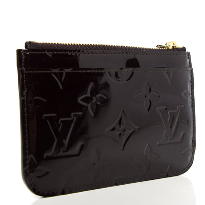 Louis Vuitton Vernis Key Pouch Amarante 4 of 8