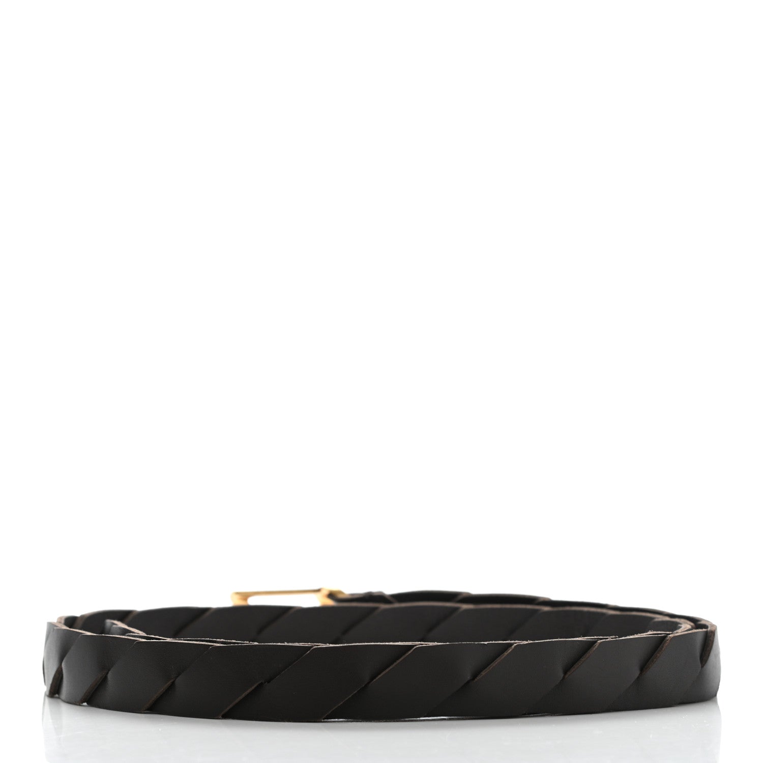 Bottega Veneta French Calf Slanted Panel Belt 85 34 Fondant 2 of 5