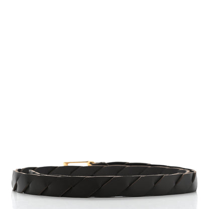 Bottega Veneta French Calf Slanted Panel Belt 85 34 Fondant 2 of 5