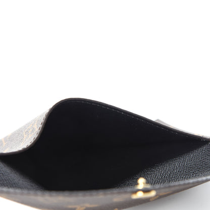 Louis Vuitton Monogram Daily Organizer Envelope Insert Black 5 of 6