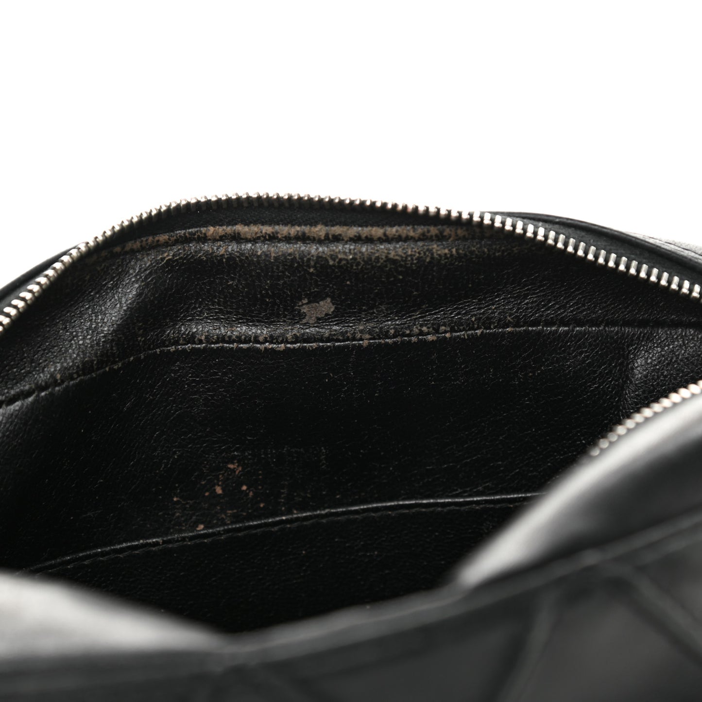 Lambskin Stitched Camera Case Black