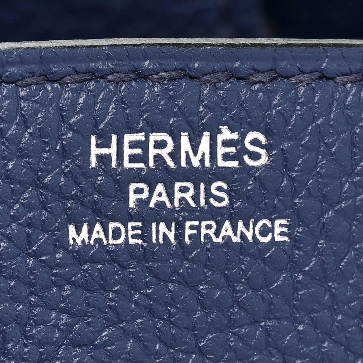Hermes Taurillon Novillo Birkin 25 Bleu Saphir 6 of 9