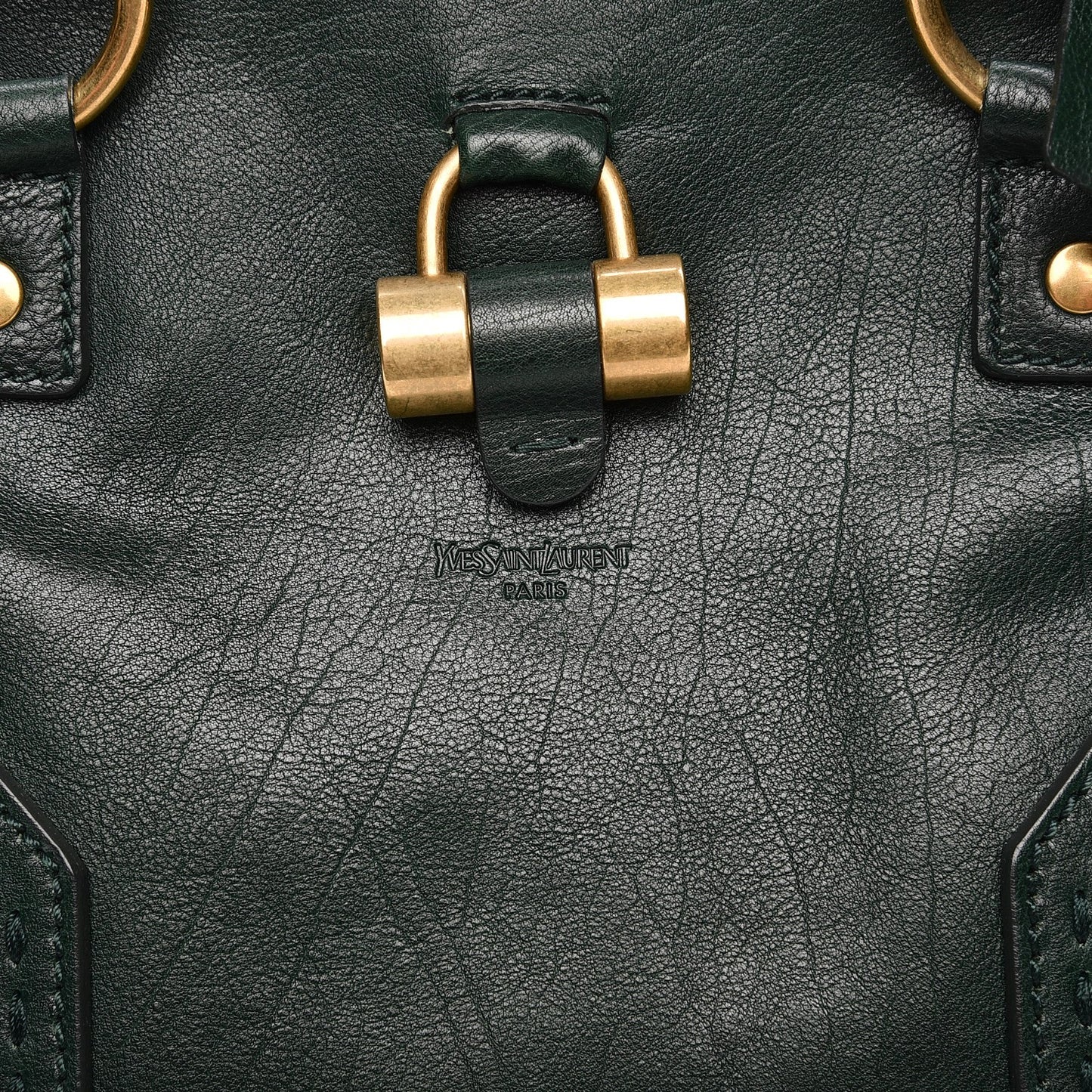 Calfskin Large Muse Green