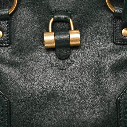 Saint Laurent Calfskin Large Muse Green 8 of 10