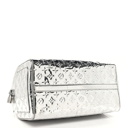 Louis Vuitton Monogram Miroir Speedy 35 Silver 3 of 10