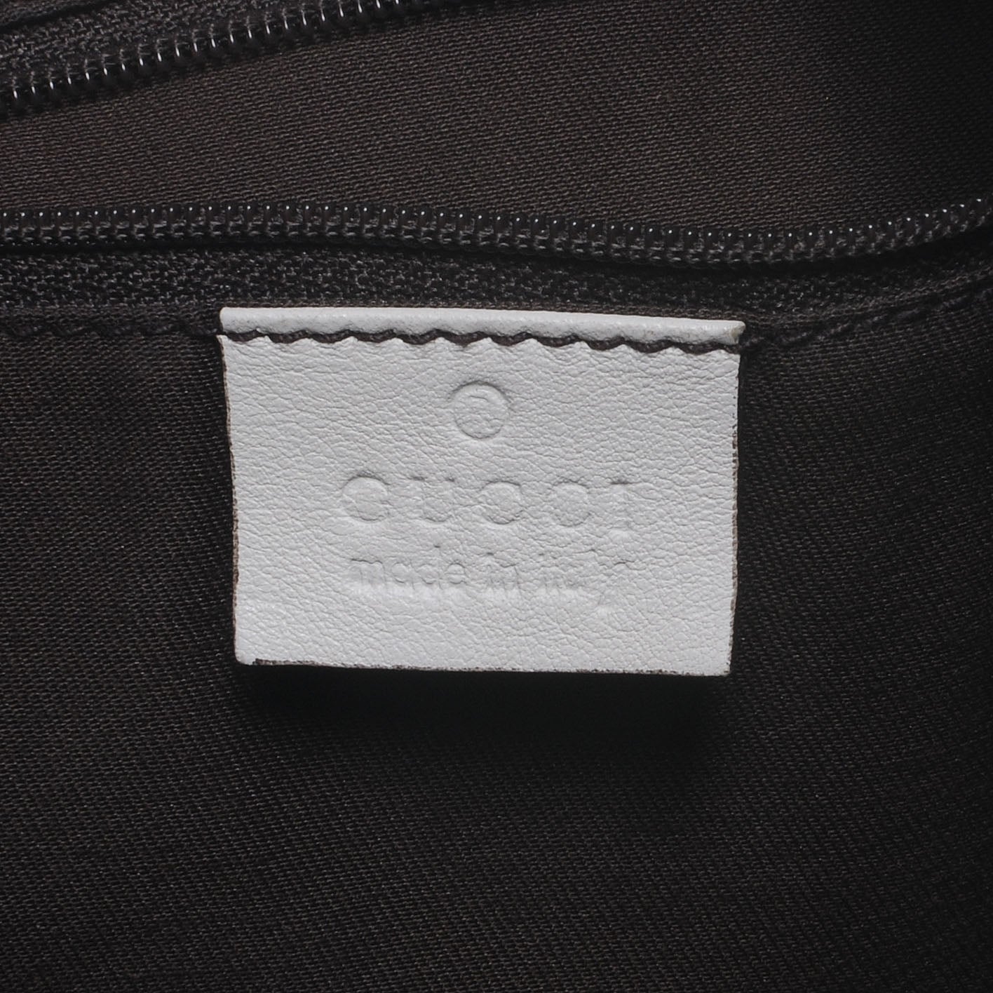 Monogram D Gold Large Hobo Off White