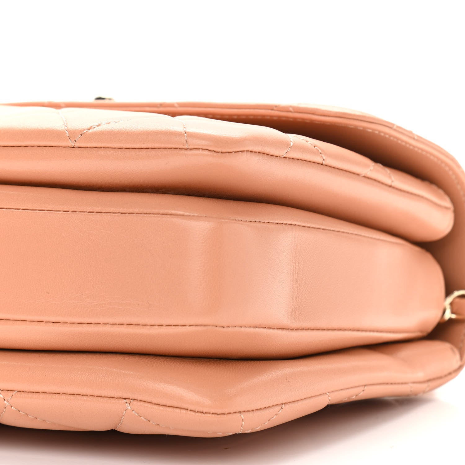Chanel Lambskin Quilted Small Trendy CC Dual Handle Flap Bag Camel 10 of 11