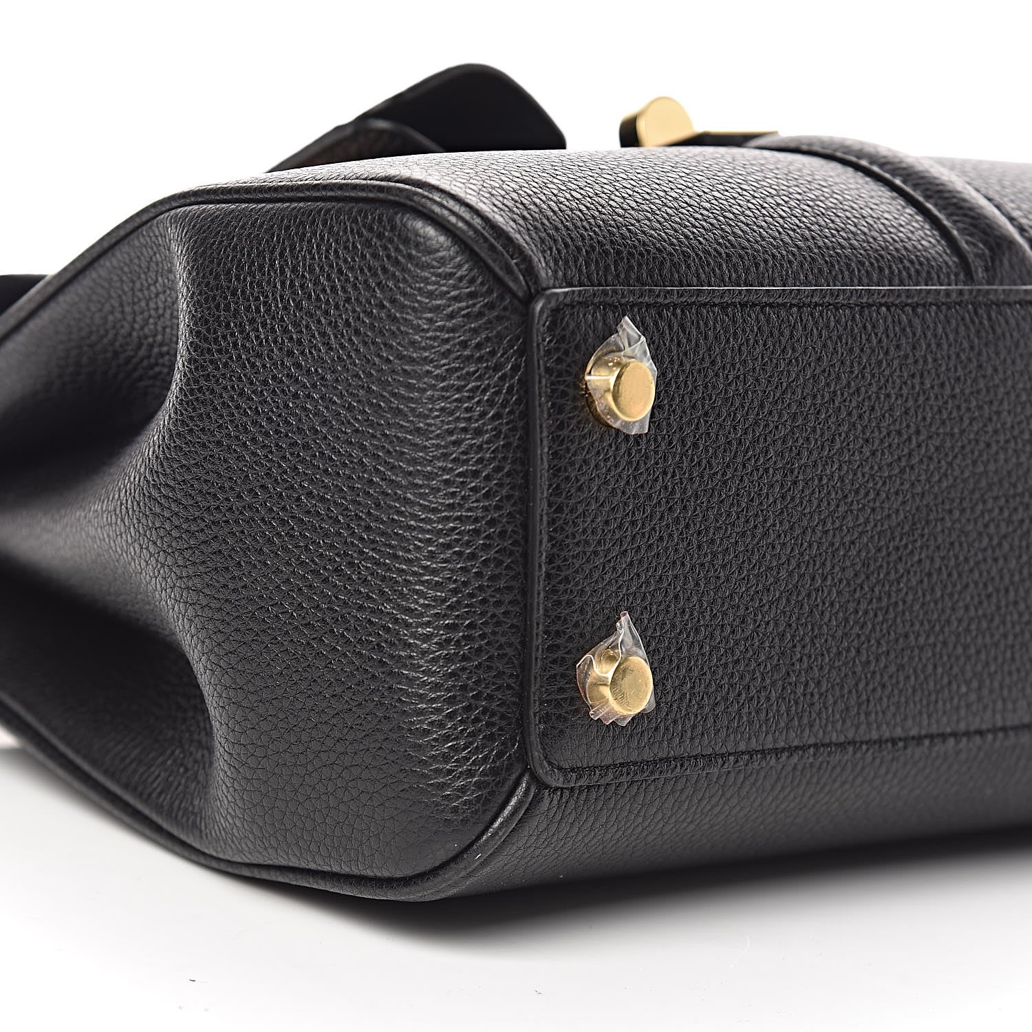 Celine Grained Calfskin Small 16 Top Handle Bag Black 7 of 9
