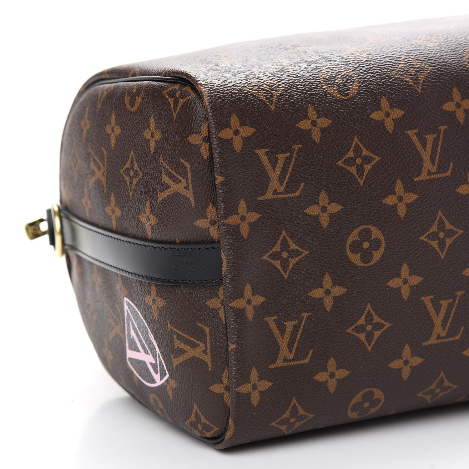 Louis Vuitton Monogram My World Tour Speedy Bandouliere 30 Black 8 of 9