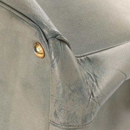 Prada Saffiano Medium Galleria Double Zip Tote Argilla 11 of 12