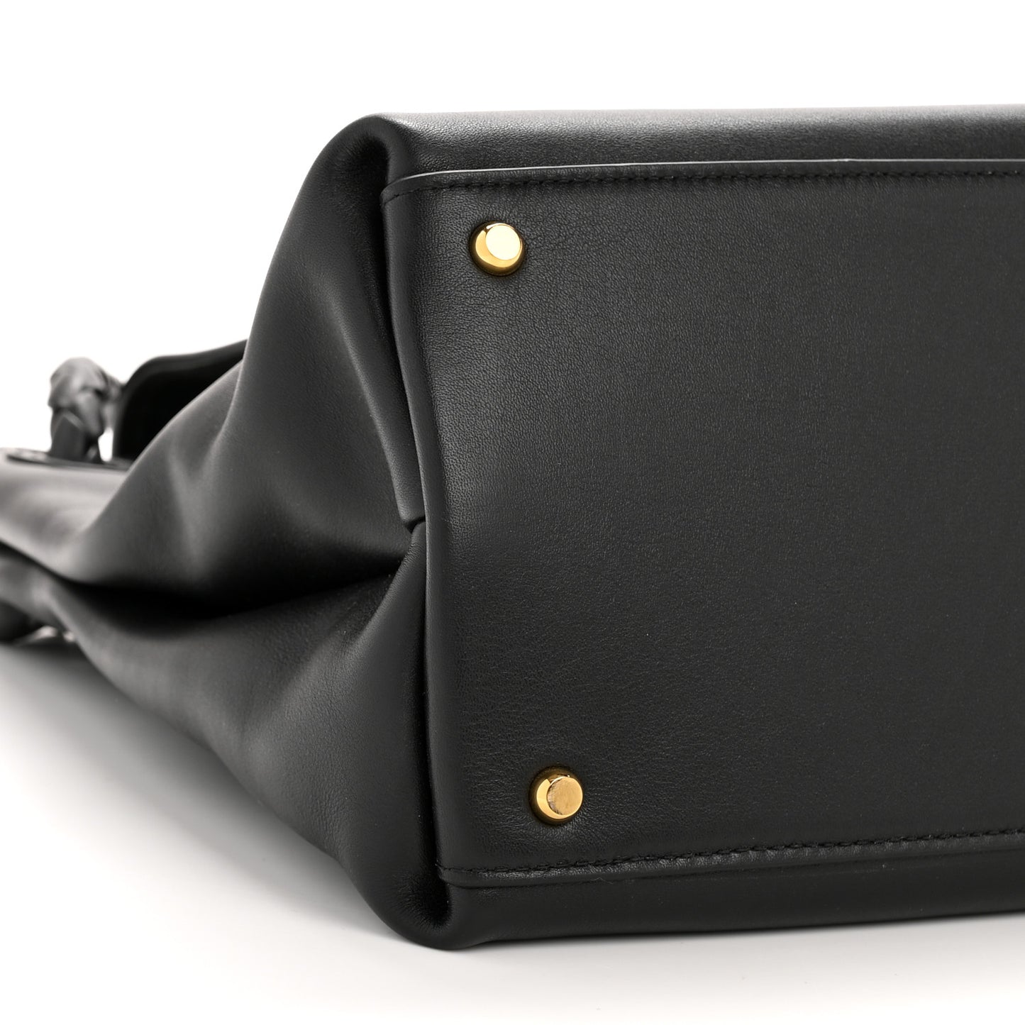 Silky Calfskin Medium Ciao Ciao Black