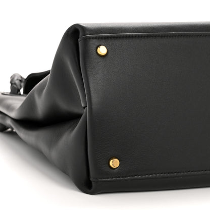 Bottega Veneta Silky Calfskin Medium Ciao Ciao Black 9 of 13