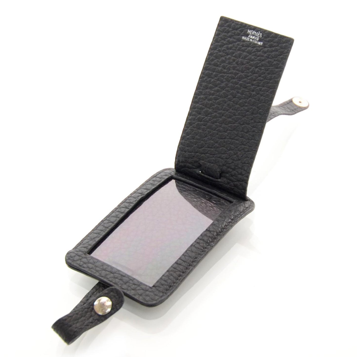 Togo Luggage Tag Black