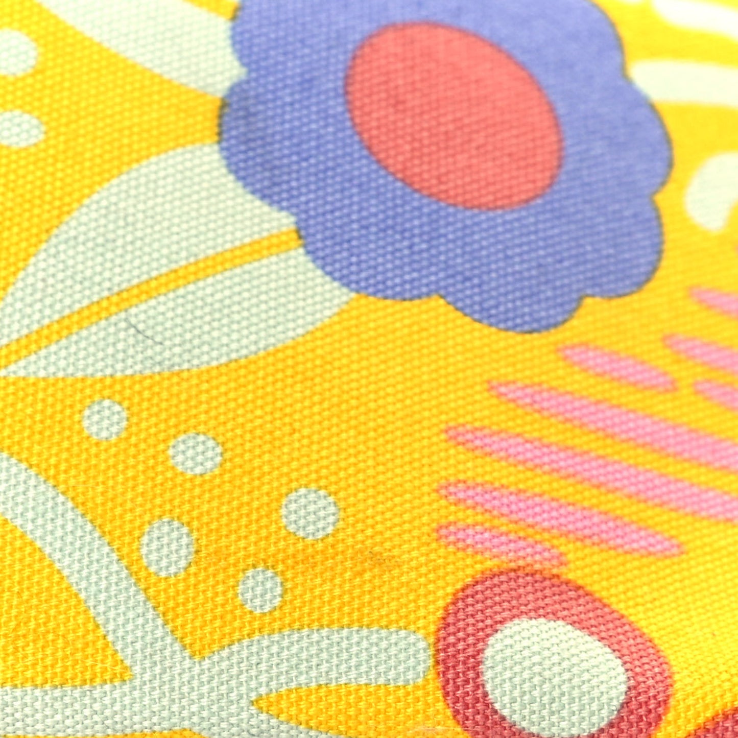 Canvas Printed Tote Multicolor