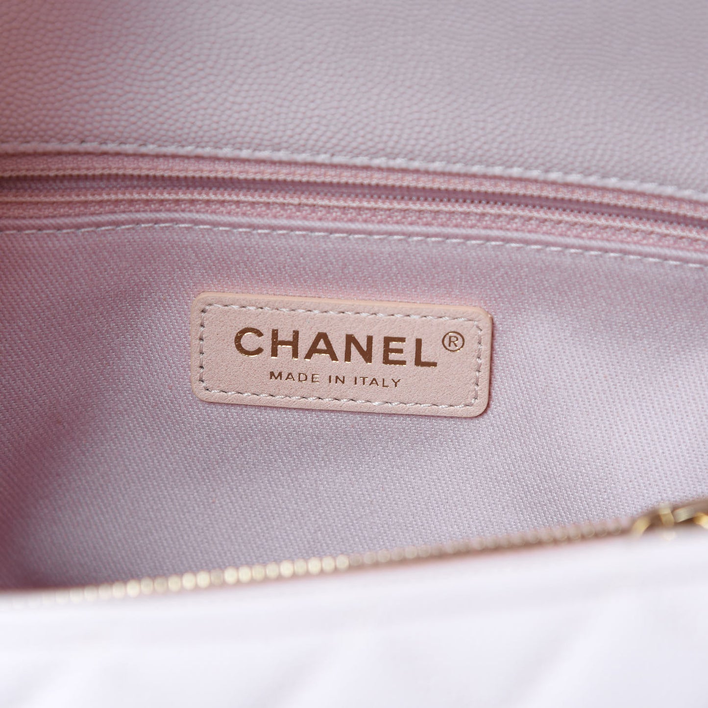 Caviar Quilted Small Coco Handle Flap Lilas Lilac
