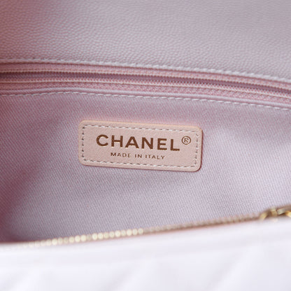 Chanel Caviar Quilted Small Coco Handle Flap Lilas Lilac 6 of 11