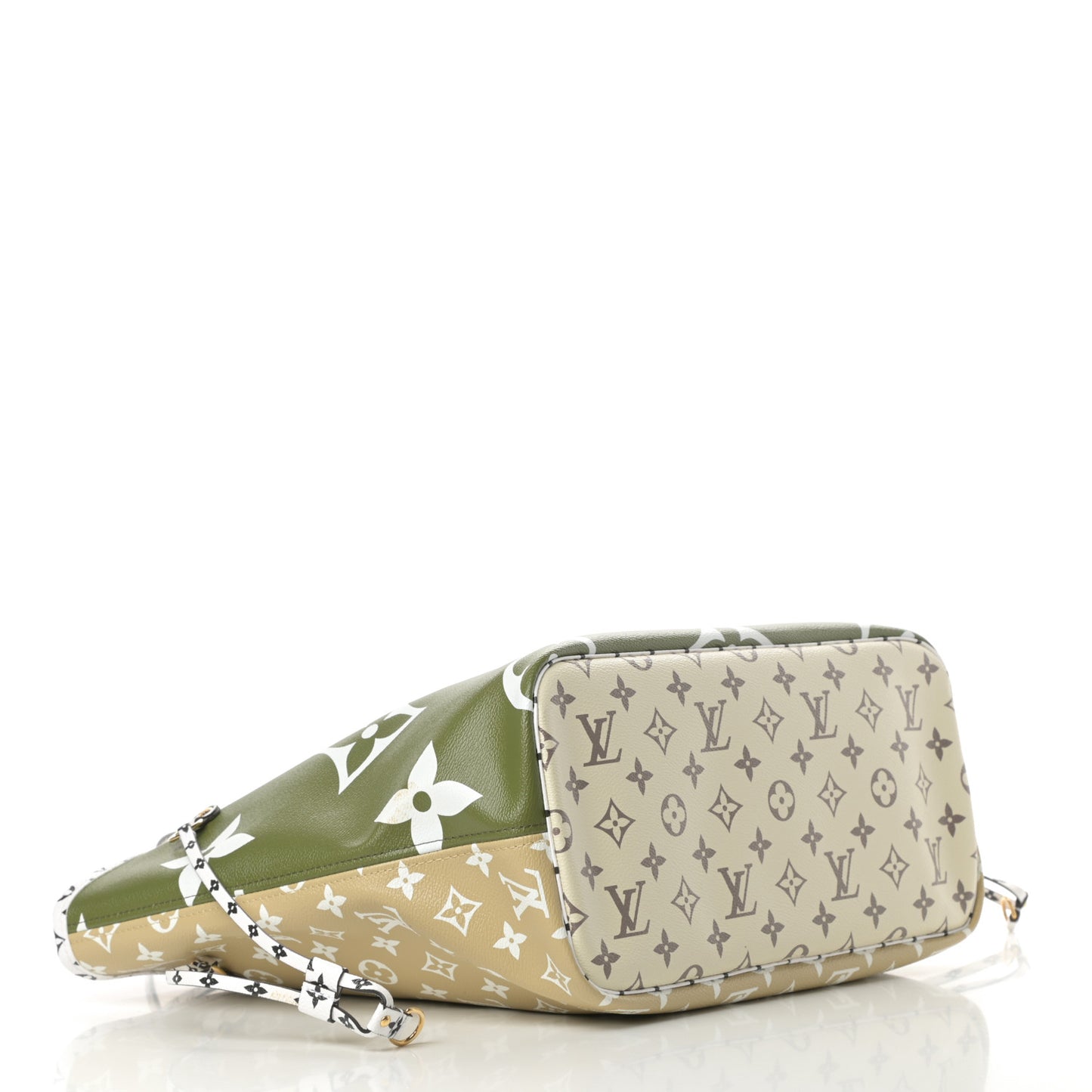 Monogram Giant Neverfull MM Kaki