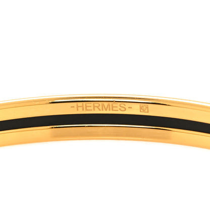 Hermes Enamel Uni Bangle White 4 of 6