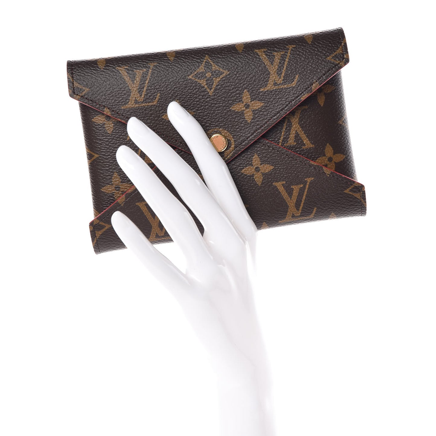 Monogram Medium Kirigami Pochette Insert Coquelicot