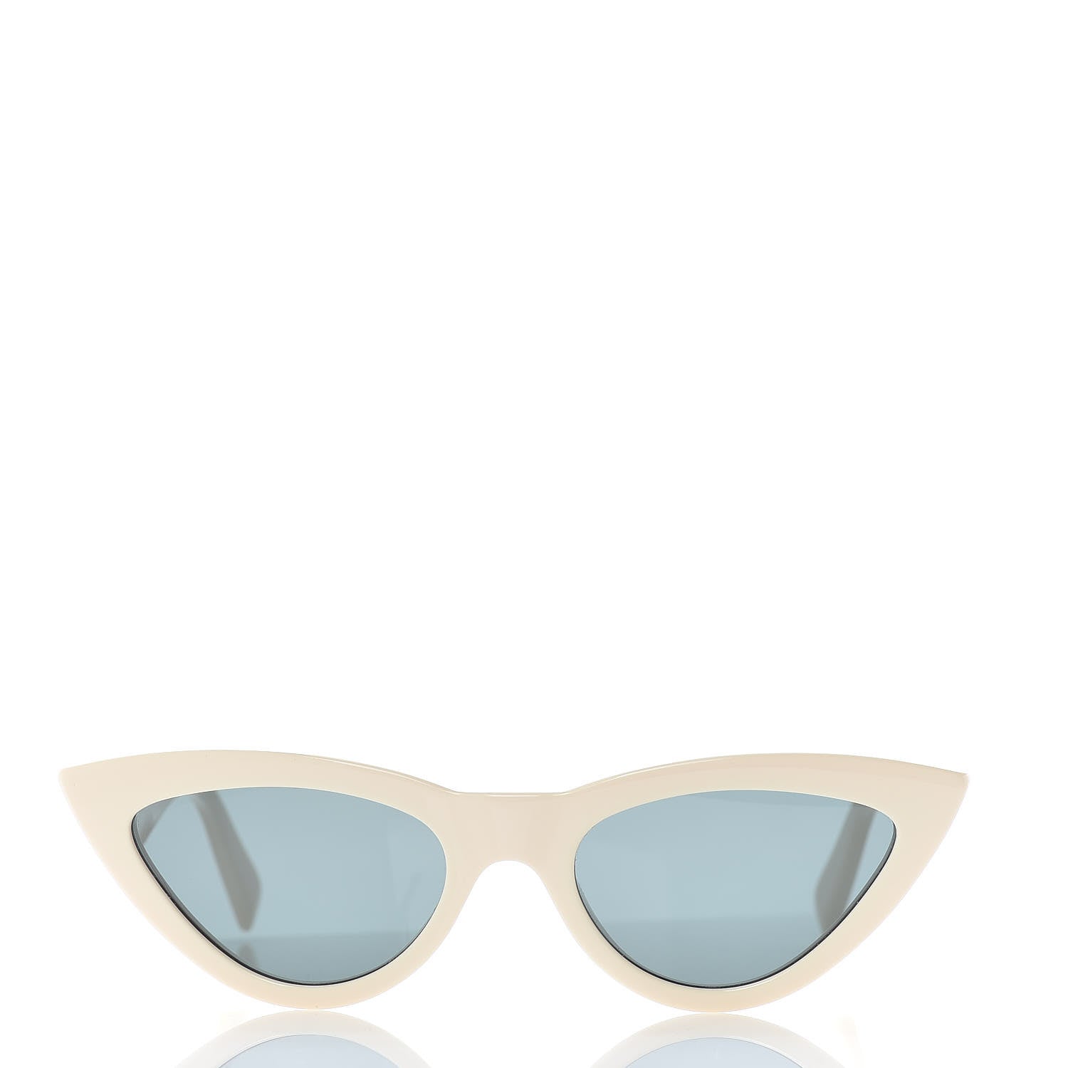 Celine Acetate Cat Eye Sunglasses CL40019I Ivory 2 of 7