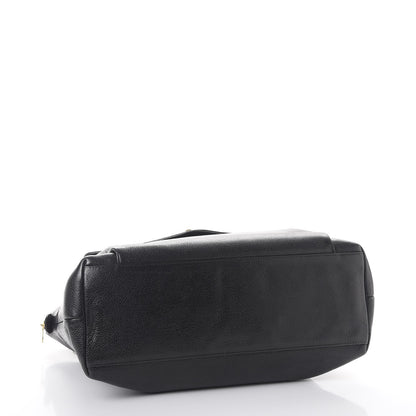 Chanel Caviar Flap Shoulder Bag Black 4 of 10