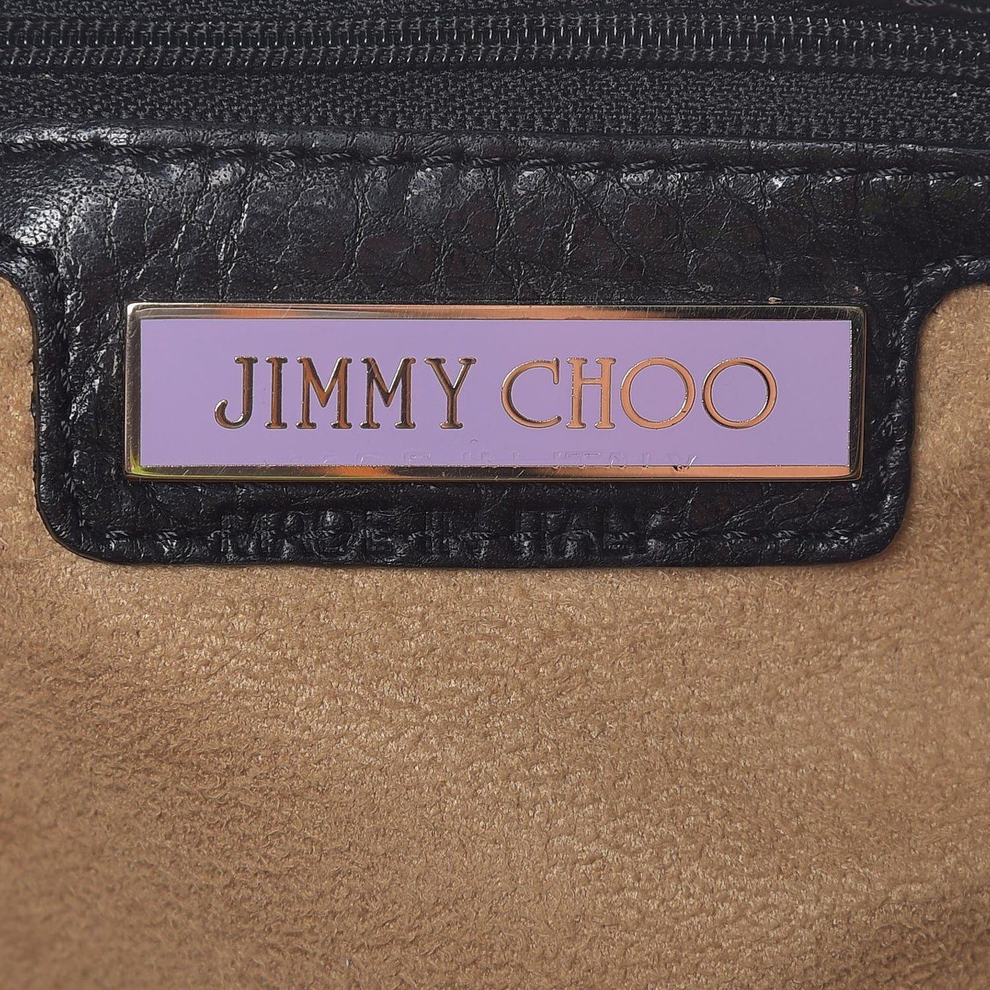 Pebbled Calfskin Small Rhea Black