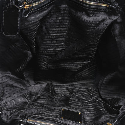 Prada Vernice Shopping Tote Black 6 of 9
